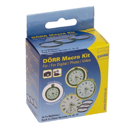 DÖRR Macro Kit 55mm (+1,+2,+4 Diptr.) (368055)