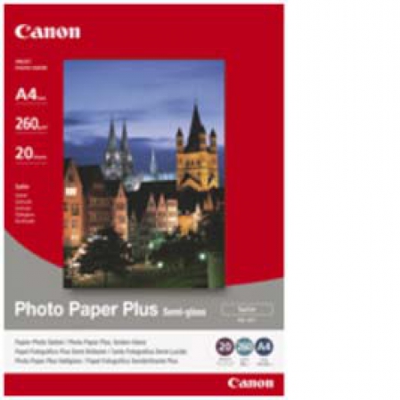 Canon SG-201 Fotopapier Plus A4, 260g, 20 Blatt (1686B021)
