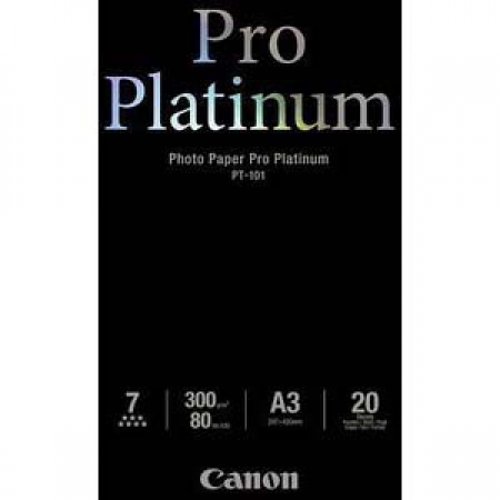 Canon PT-101 Fotopapier Pro A3, 300g, 20 Blatt (2768B017)