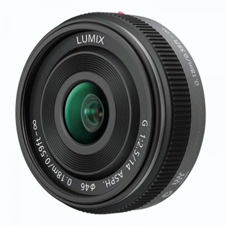 Panasonic Lumix Objektiv G 14mm 2.5 ASPH II schwarz (H-H014AE) Panasonic Lumix Objektiv G 14mm 2.5 ASPH II schwarz (H-H014AE)