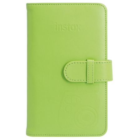 Fujifilm Instax Mini Fotoalbum für 108 Fotos - limettengrün Fujifilm Instax Mini Fotoalbum für 108 Fotos - limettengrün