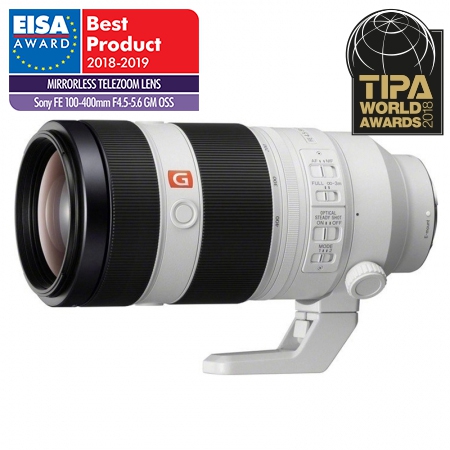 Sony Objektiv FE 100-400mm 4.5-5.6 GM OSS weiß (SEL-100400GM) Sony Objektiv FE 100-400mm 4.5-5.6 GM OSS weiß (SEL-100400GM)