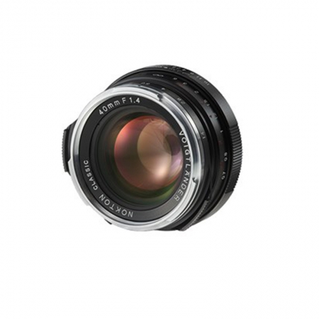 Voigtländer Nokton Objektiv 40 mm 1.4 S.C. VM schwarz