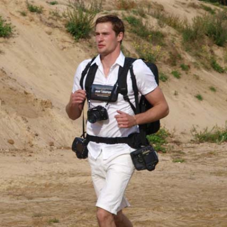 Sun Sniper THE TPH - TRIPLE-PRESS-HARNESS Kameratragesystem (SSN-TPH)