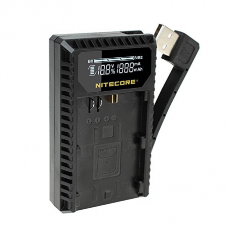 Nitecore UCN1 USB Ladegerät für Canon LP-E6/E6N und LP-E8 Akku