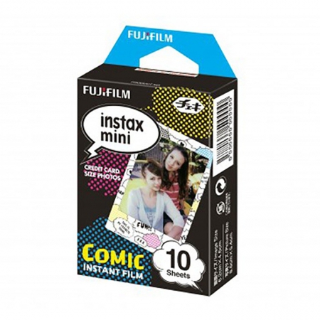 Fuji Instax Mini Sofortbildfilm Comic, 10 Aufnahmen (16404208) Fuji Instax Mini Sofortbildfilm Comic, 10 Aufnahmen (16404208)