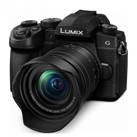 Panasonic Lumix DC-G91 schwarz mit Objektiv Lumix G Vario 12-60mm 3.5-5.6 ASPH Power OIS (DC-G91M)