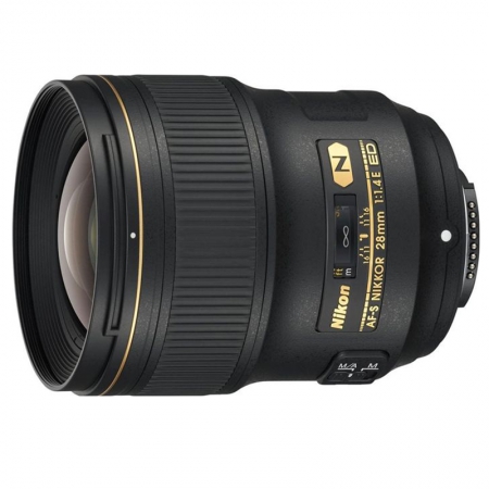 Nikon AF-S 28mm 1.4E ED schwarz (JAA140DA) Nikon AF-S 28mm 1.4E ED schwarz (JAA140DA)