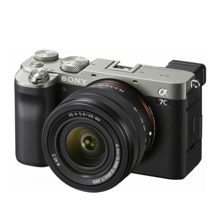 Sony Alpha 7C silber mit Objektiv FE 28-60mm 4.0-5.6 (ILCE-7CLS) 