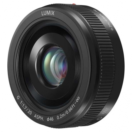 Panasonic Lumix Objektiv G 20mm 1.7 II ASPH schwarz (H-H020AE-K) Panasonic Lumix Objektiv G 20mm 1.7 II ASPH schwarz (H-H020AE-K)