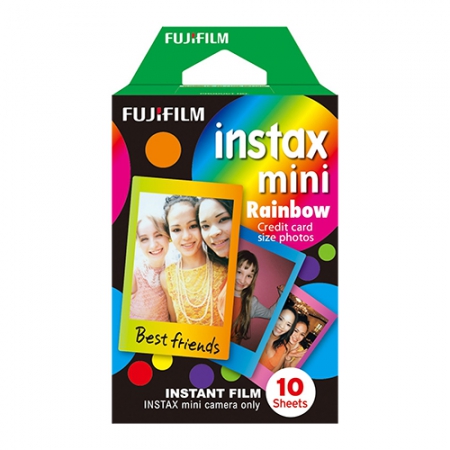 Fujifilm Instax Mini Film Rainbow, 10 Aufnahmen (16276405) Fujifilm Instax Mini Film Rainbow, 10 Aufnahmen (16276405)