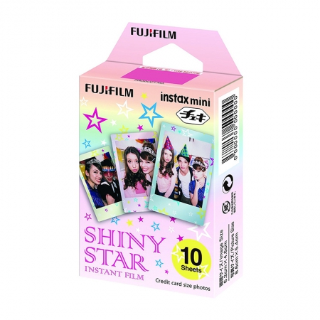 Fuji instax mini Sofortbildfilm 'Shiny Star' (10 Aufnahmen) 100208 Fuji instax mini Sofortbildfilm 'Shiny Star' (10 Aufnahmen) 100208