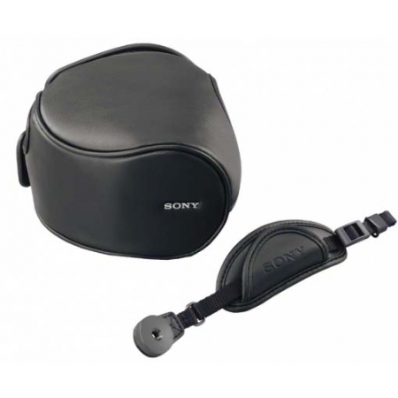 Sony LCJ-HJ Ledertasche schwarz für DSC-HX200