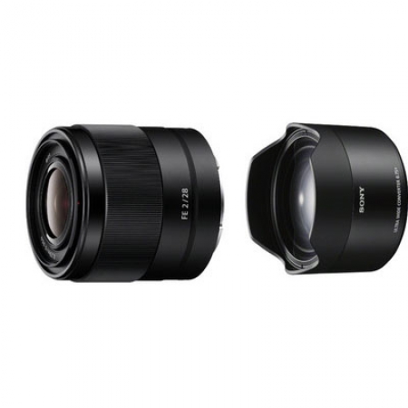 Sony Objektiv Kit SEL FE 2,0 / 28 mm & SEL-075UWC Sony Objektiv Kit SEL FE 2,0 / 28 mm & SEL-075UWC
