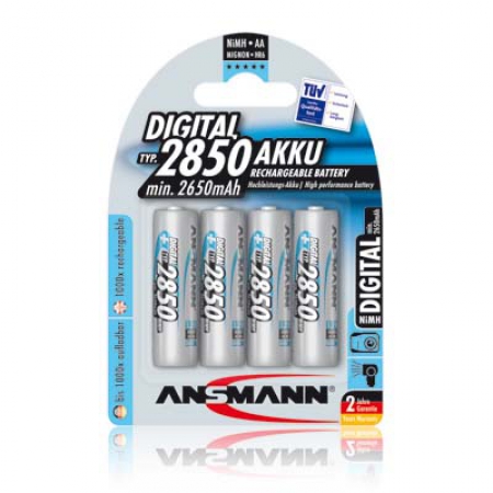 Ansmann Mignon AA NiMH Akku 2850mAh, 4er Pack (5035092) Ansmann Mignon AA NiMH Akku 2850mAh, 4er Pack (5035092)