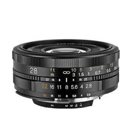 Voigtländer SL II N Color Skopar 28mm 2.8 für Canon EF schwarz (19651) Voigtländer SL II N Color Skopar 28mm 2.8 für Canon EF schwarz (19651)