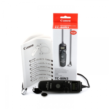 Canon TC-80N3 Timer-Fernauslöser (2477A007) Canon TC-80N3 Timer-Fernauslöser (2477A007)