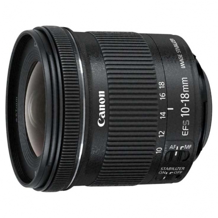 Canon Objektiv EF-S 10-18mm 4.5-5.6 IS STM (9519B005) 