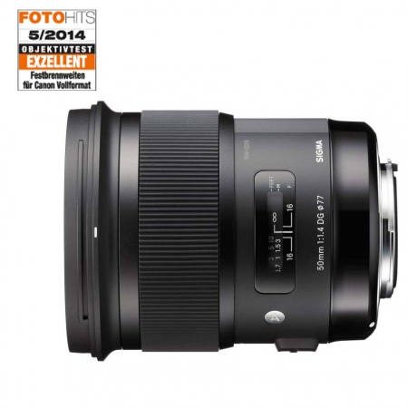 Sigma Objektiv Art AF 50mm 1.4 DG HSM für Nikon (311955) - 6 Jahre Garantie! € 80.- Cashback nach Kauf und Registrierung! Sigma Objektiv Art AF 50mm 1.4 DG HSM für Nikon (311955) - 6 Jahre Garantie!