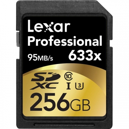 Lexar Professional 633x R95/W45 SDXC 256GB, UHS-I U3, Class 10 (LSD256CBEU633) Lexar Professional 633x R95/W45 SDXC 256GB, UHS-I U3, Class 10 (LSD256CBEU633)