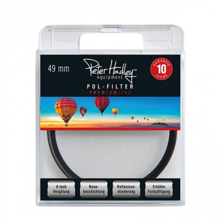 Peter Hadley POL-Filter circular Ø 62mm Nano, multi-coated 8-fach