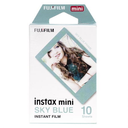 Fuji Instax Mini Sofortbildfilm Sky Blue, 10 Aufnahmen (16537055) Fuji Instax Mini Sofortbildfilm Sky Blue, 10 Aufnahmen (16537055)