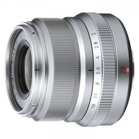 Fujifilm Objektiv XF 23mm 2.0 R WR silber (16523171) 