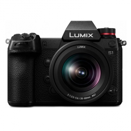 Panasonic Lumix DC-S1 mit Objektiv Lumix S 20-60mm 3.5-5.6 (DC-S1KE-K)