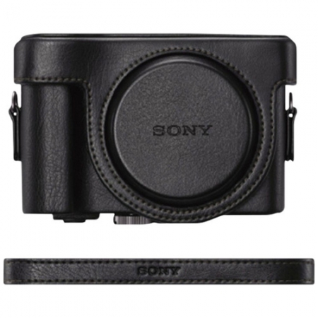Sony LCJ-HNB Ledertasche schwarz