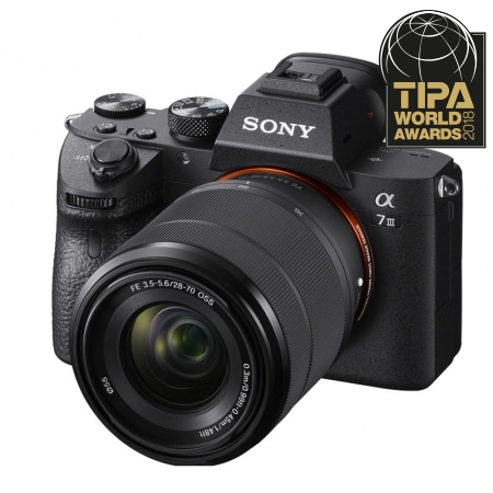 Sony Alpha 7 III schwarz mit Objektiv AF E 28-70mm 3.5-5.6 OSS (ILCE-7M3K)