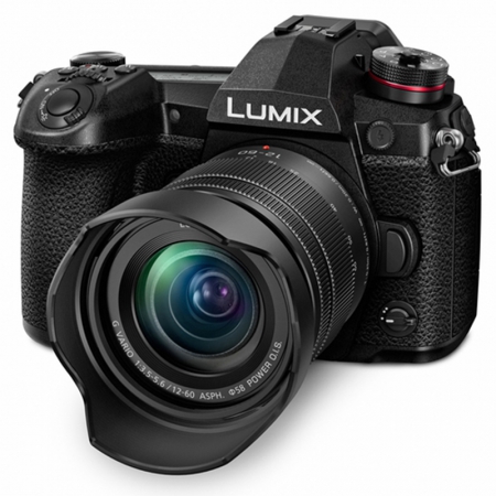 Panasonic Lumix DC-G9 schwarz mit Objektiv Lumix G Vario 12-60mm 3.5-5.6 ASPH Power OIS (DC-G9M)