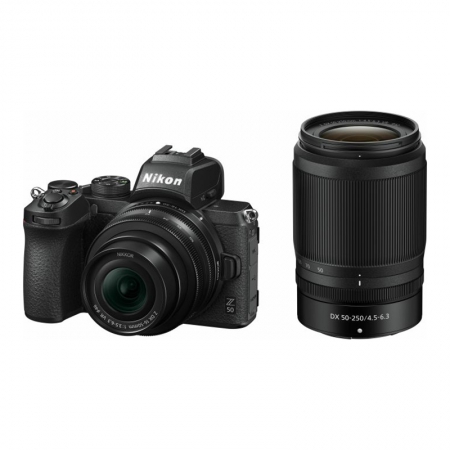 Nikon Z 50 mit Objektiv Z DX 16-50mm VR und Z DX 50-250mm VR (VOA050K002) 