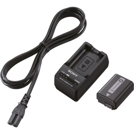 Sony ACC-TRW Ladegerät und Ersatzakku NP-FW50