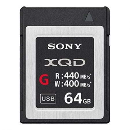 Sony G-Series R440/W400 XQD Card 64GB (QD-G64F)