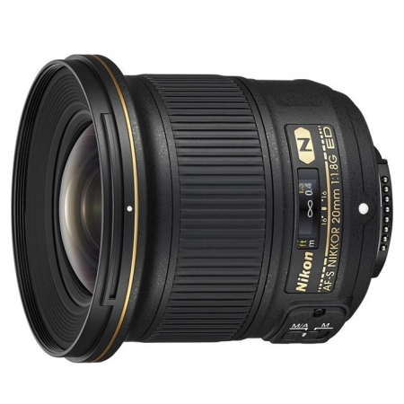 Nikon Objektiv AF-S 20mm 1.8G ED (JAA138DA) Nikon Objektiv AF-S 20mm 1.8G ED (JAA138DA)