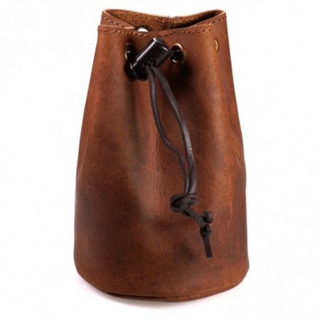 kalahari KAKORO L-M11 Leder Objektivbeutel, 11x9cm (440606)