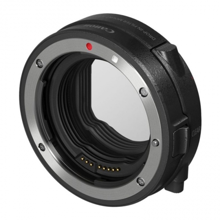 Canon Objektivadapter EF-EOS R mit Drop-In Filter V-ND (3443C005) Canon Objektivadapter EF-EOS R mit Drop-In Filter V-ND (3443C005)